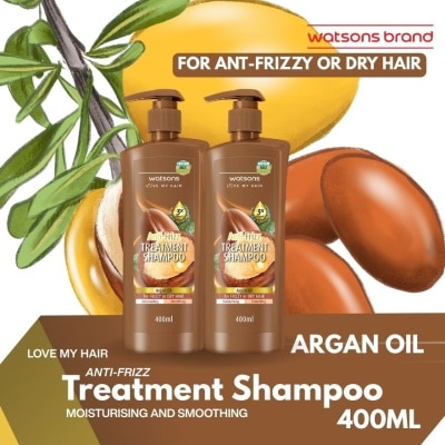 WATSONS Argan Oil Treatment Shampoo 400ml