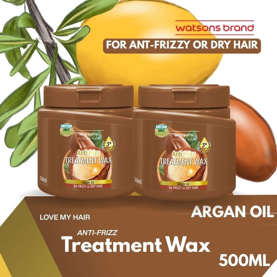 Anti-Frizz Treatment Wax Argan Oil 500ml