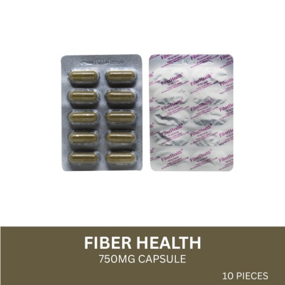FIBER HEALTH FIBER HEALTH 750MG 10 PIECES