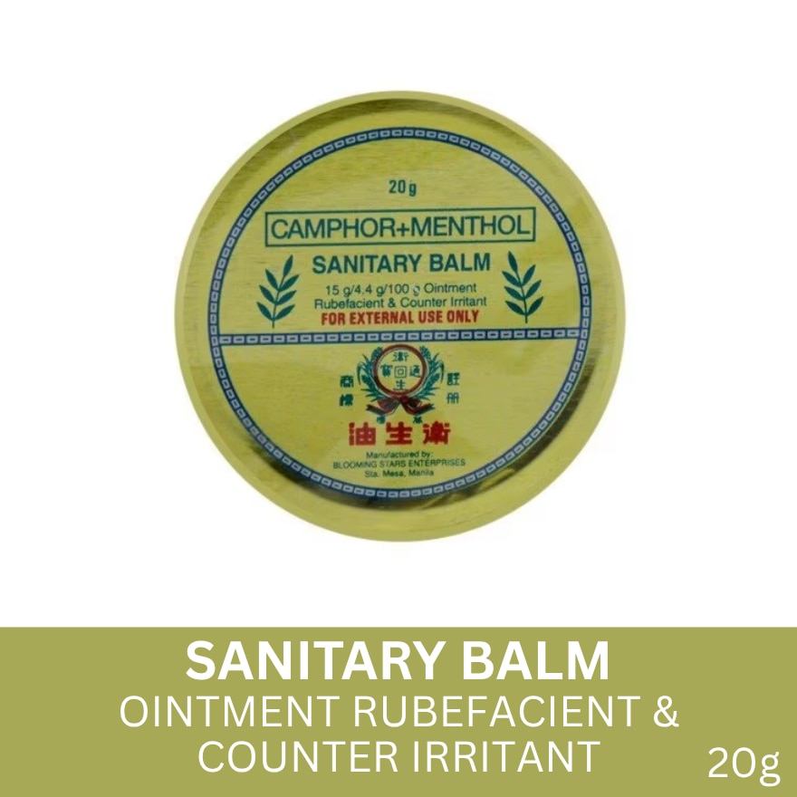 Camphor Menthol 20g
