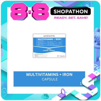 WATSONS GENERICS - WATSONS GENERICS Multivitamins with Iron Sold Per Piece image
