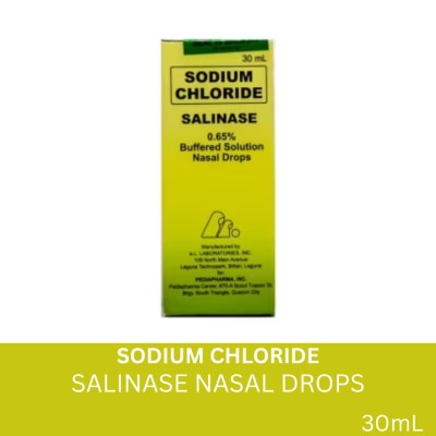 SALINASE Sodium Chloride 0.65% Nasal drops 30mL