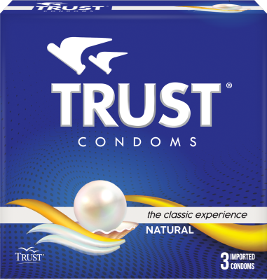 TRUST Trust Quality Natural Condom