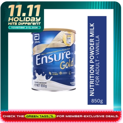 ENSURE Ensure Gold Vanilla 850g Powdered Milk Adult Supplement image