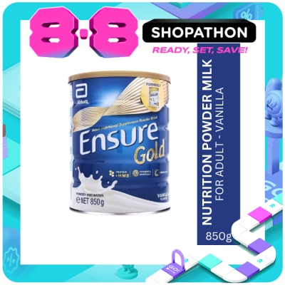 ENSURE - Ensure Gold Vanilla 850g Powdered Milk - Adult Supplement image
