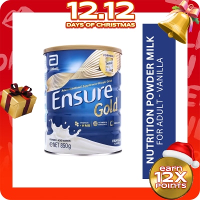 ENSURE Ensure Gold Vanilla 850g Powdered Milk - Adult Supplement