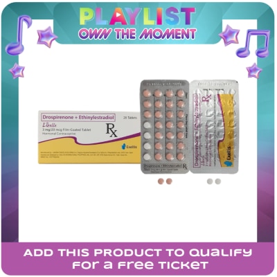 LIZELLE - Drospirone + Ethinyl Estradiol 3mg/20mcg x28 tablet/box [PRESCRIPTION REQUIRED]