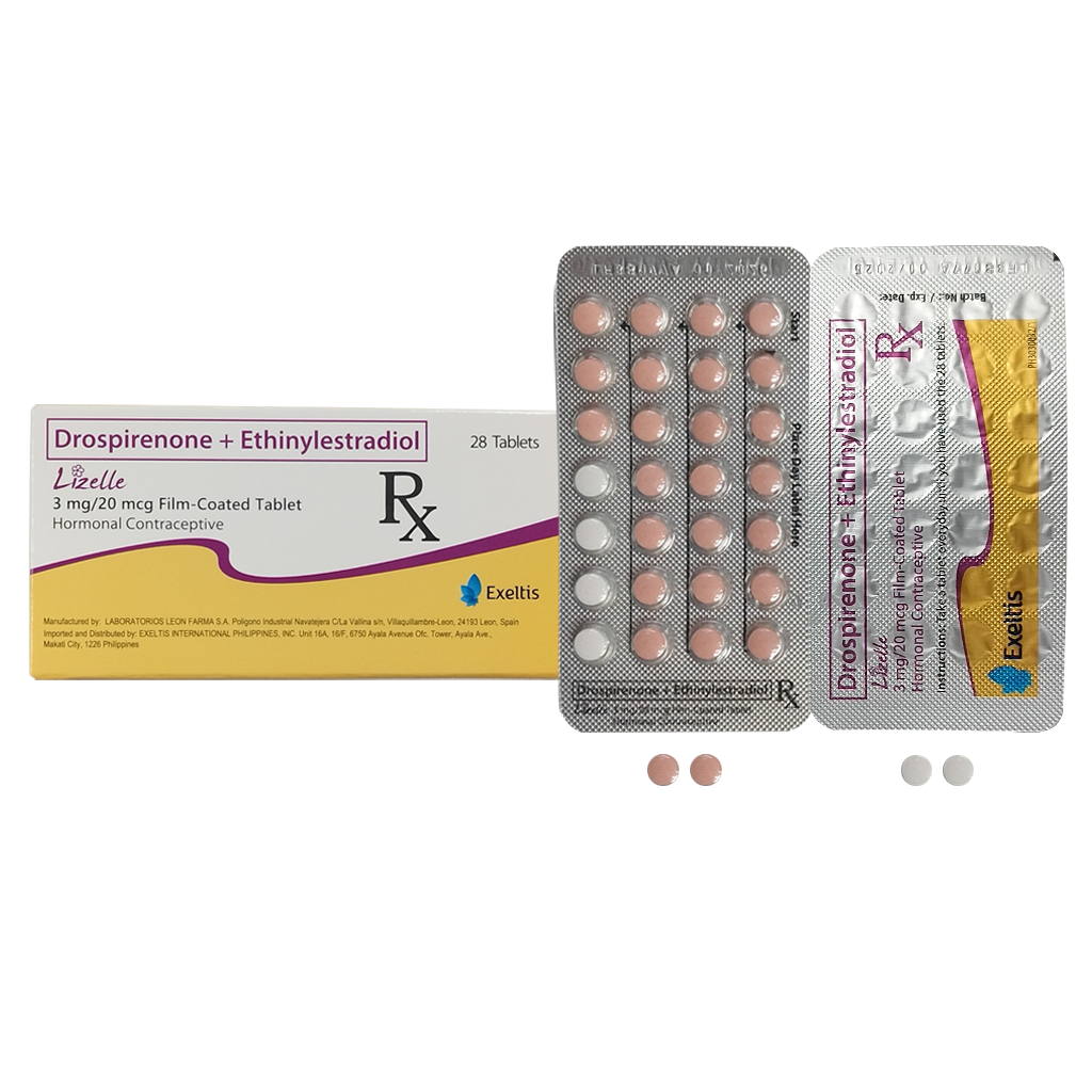 Drospirone + Ethinyl Estradiol 3mg/20mcg x28 tablet/box [PRESCRIPTION REQUIRED]