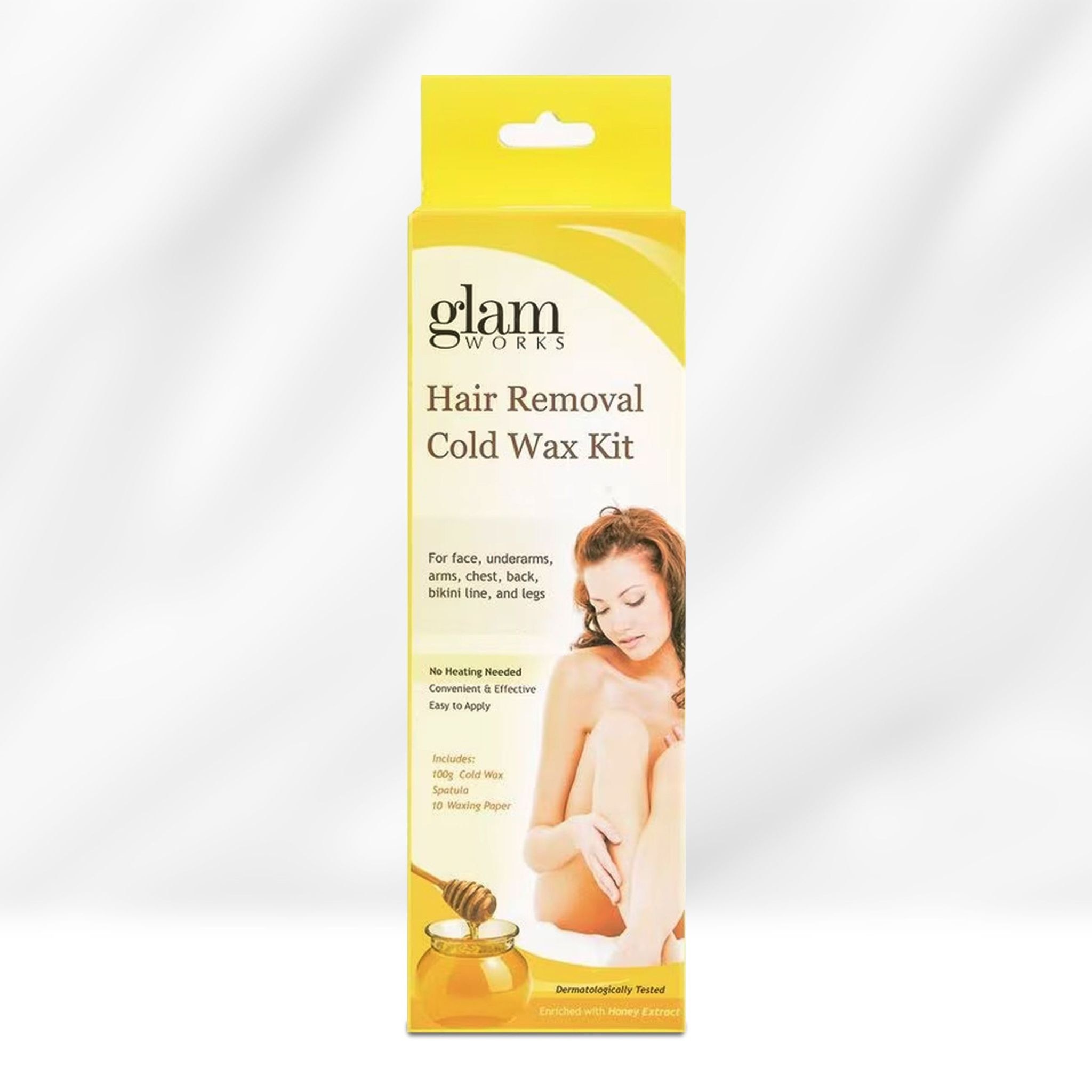 Honey Hair Removal Cold Wax Kit 100g