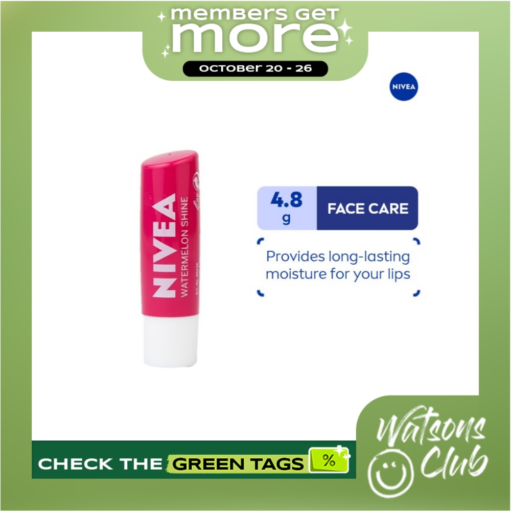 NIVEA Watermelon Shine Lip Balm 4.8g image