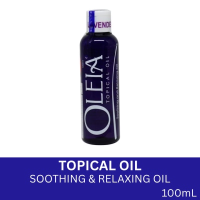 OLEIA Olive Fruit Oil; Cetylated Fatty Acid; Malunggay Seed Oil 100mL