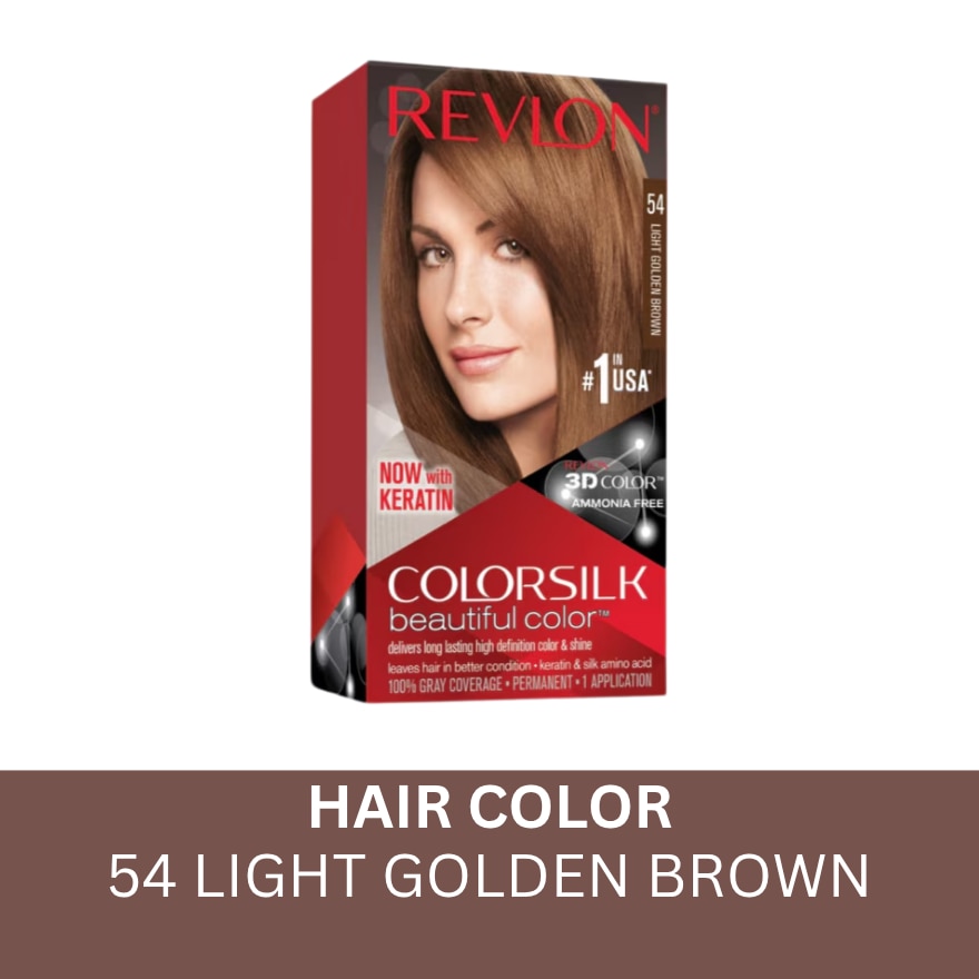 Colorsilk Beautiful Color Light Golden Brown 54