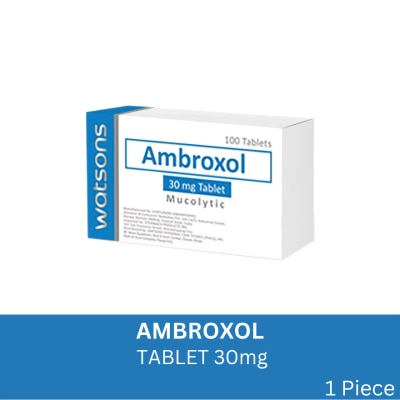 WATSONS GENERICS WATSONS GENERICS Ambroxol hydrochloride 30mg Sold Per Piece