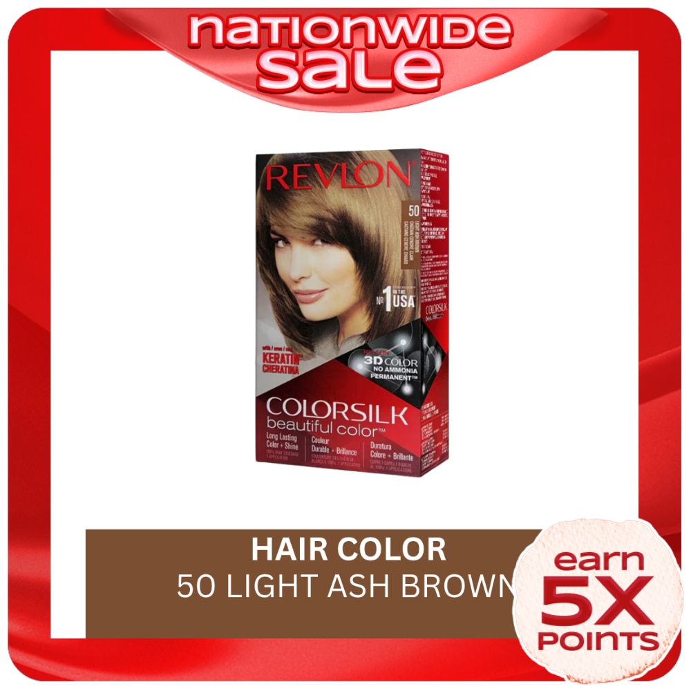 Colorsilk Light Ash Brown 50