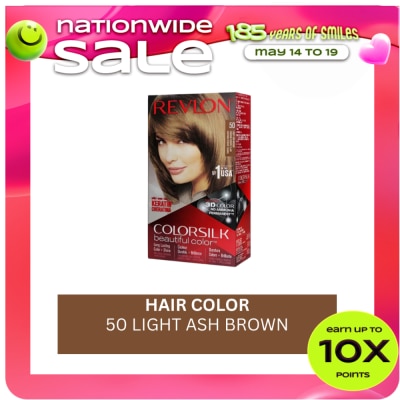 REVLON - Colorsilk Light Ash Brown 50