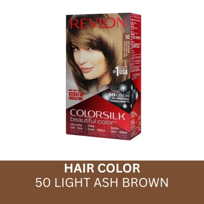 REVLON Colorsilk Light Ash Brown 50