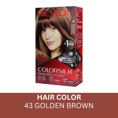 REVLON ColorSilk Medium Golden Brown 43