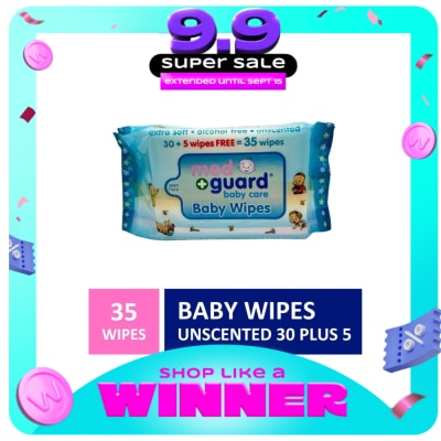 MED GUARD - Baby Wipes 30+5s image