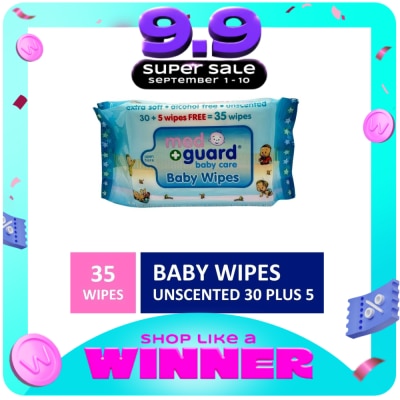 MED GUARD - Baby Wipes 30+5s image