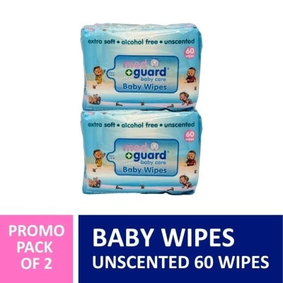 MED GUARD Baby Wipes 60s