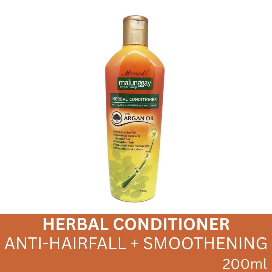 Moringa-O2 Herbal Anti-Hairfall Conditioner with Argan Oil 200ml