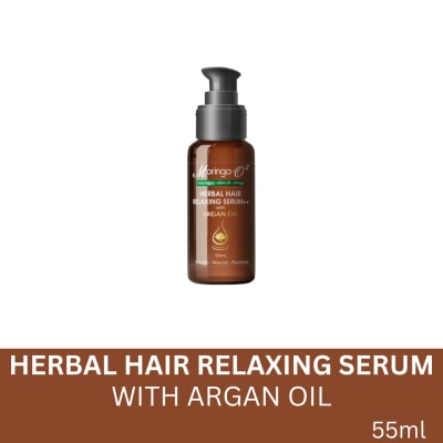 MORINGA MORINGA-O2 Herbal Hair Relaxing Serum with Argan Oil (Leave-on Conditioner) 55ml