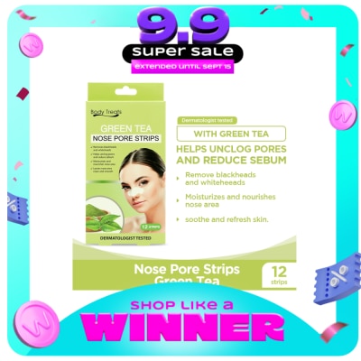 BODY TREATS - Nose Pore Strips Greentea 12s image