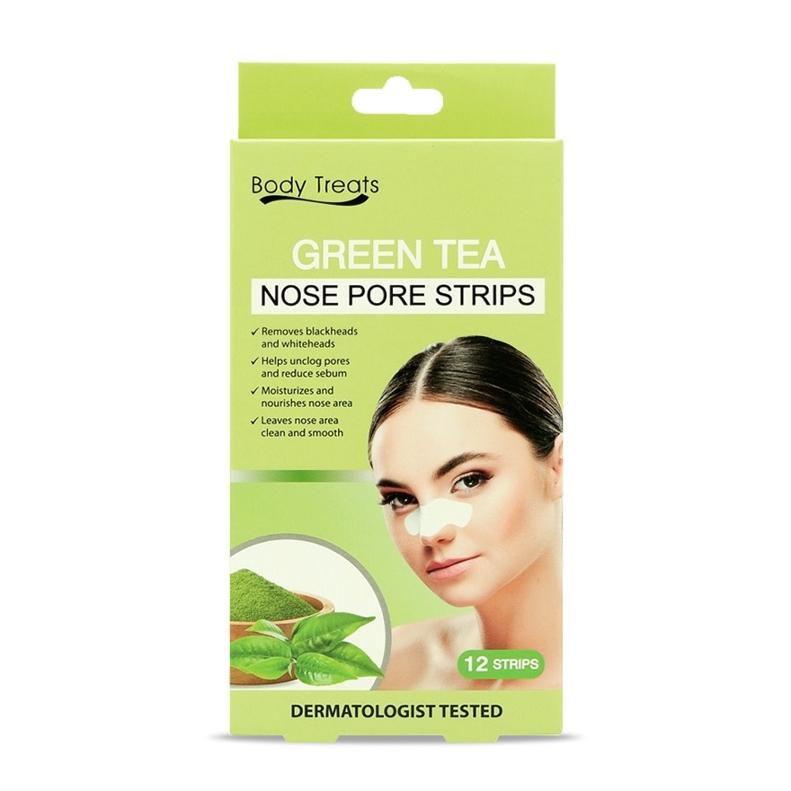 Nose Pore Strips Greentea 12s