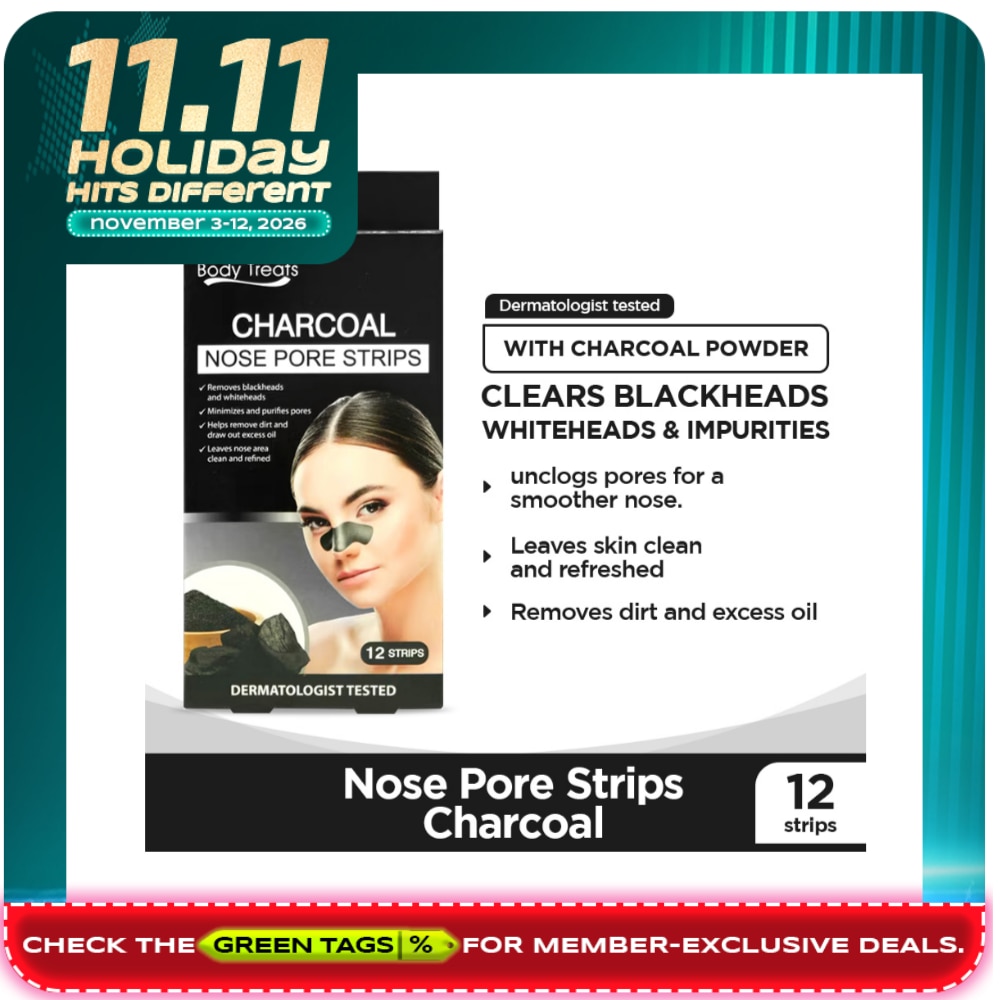 Nose Pore Strips Charcoal 12s image