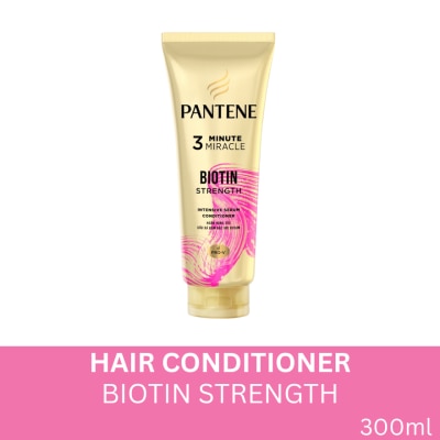 PANTENE 3 Minute Miracle Conditioner Biotin Strength 300ml