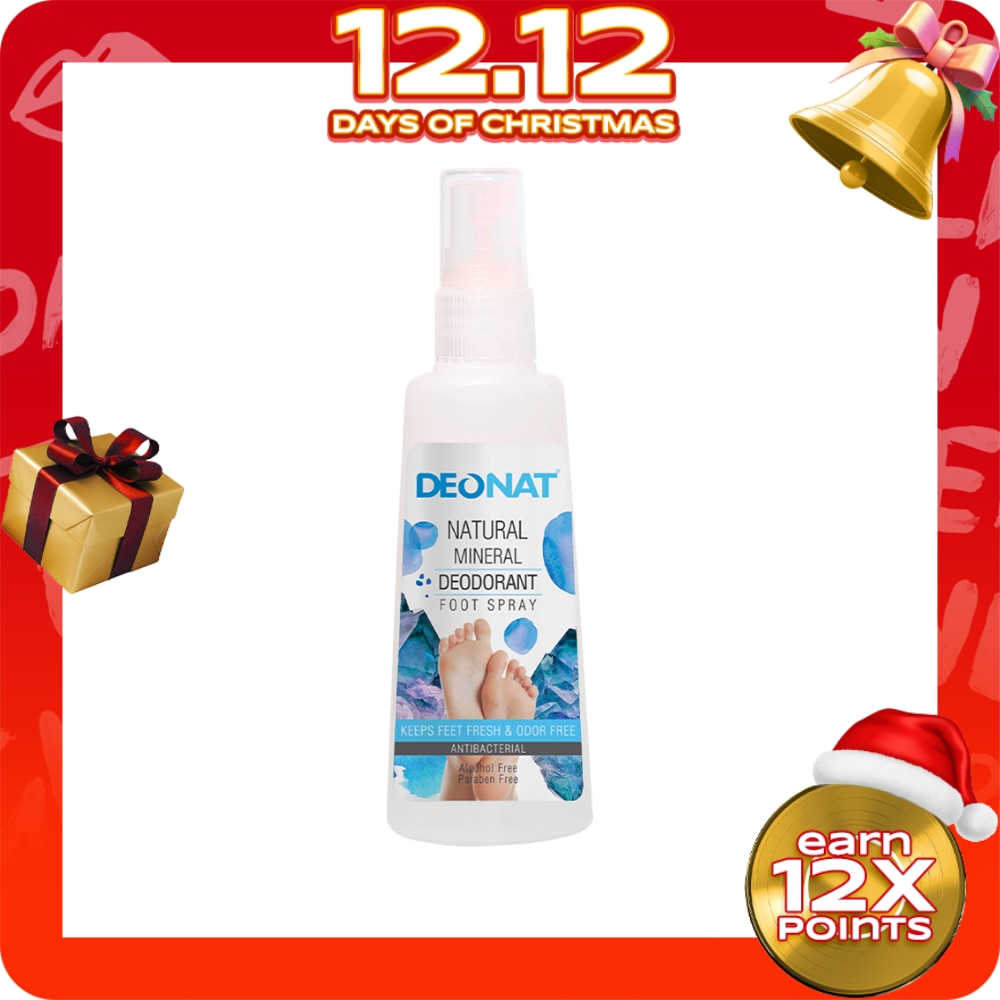 DEONAT Mineral Deodorant Foot Spray 100ml