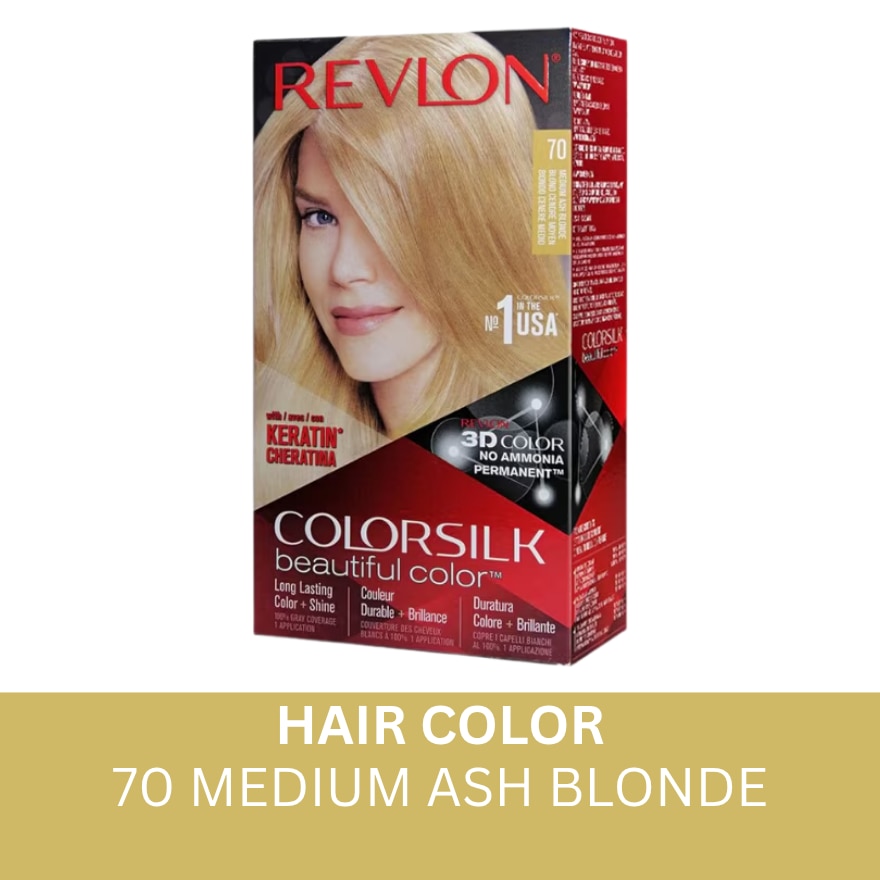 Color Silk Beautiful Medium Ash Blonde
