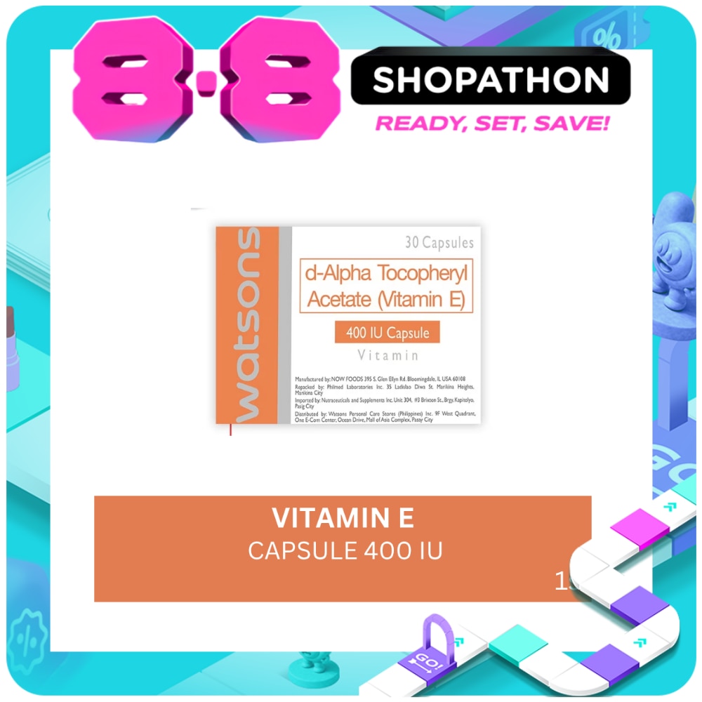 Vitamin E 400IU 1 Tablet image