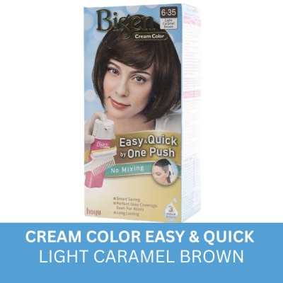 BIGEN Cream Color Light Caramel Brown