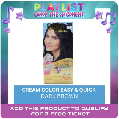 BIGEN - Cream Color Dark Brown