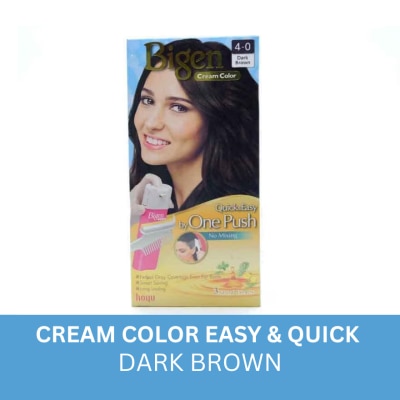 BIGEN Cream Color Dark Brown