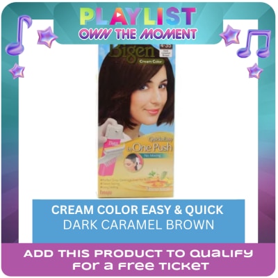 BIGEN - Cream Color Dark Caramel Brown