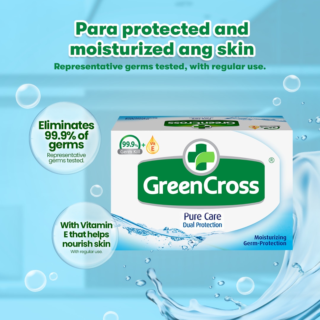 Moisturizing Germ Protection Bar Pure Care 125g