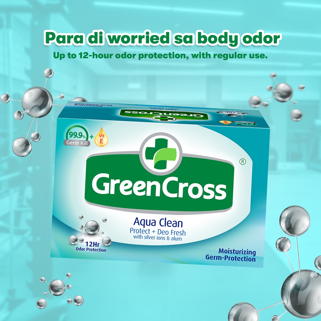 Moisturizing Germ Protection Bar Aqua Clean 125g