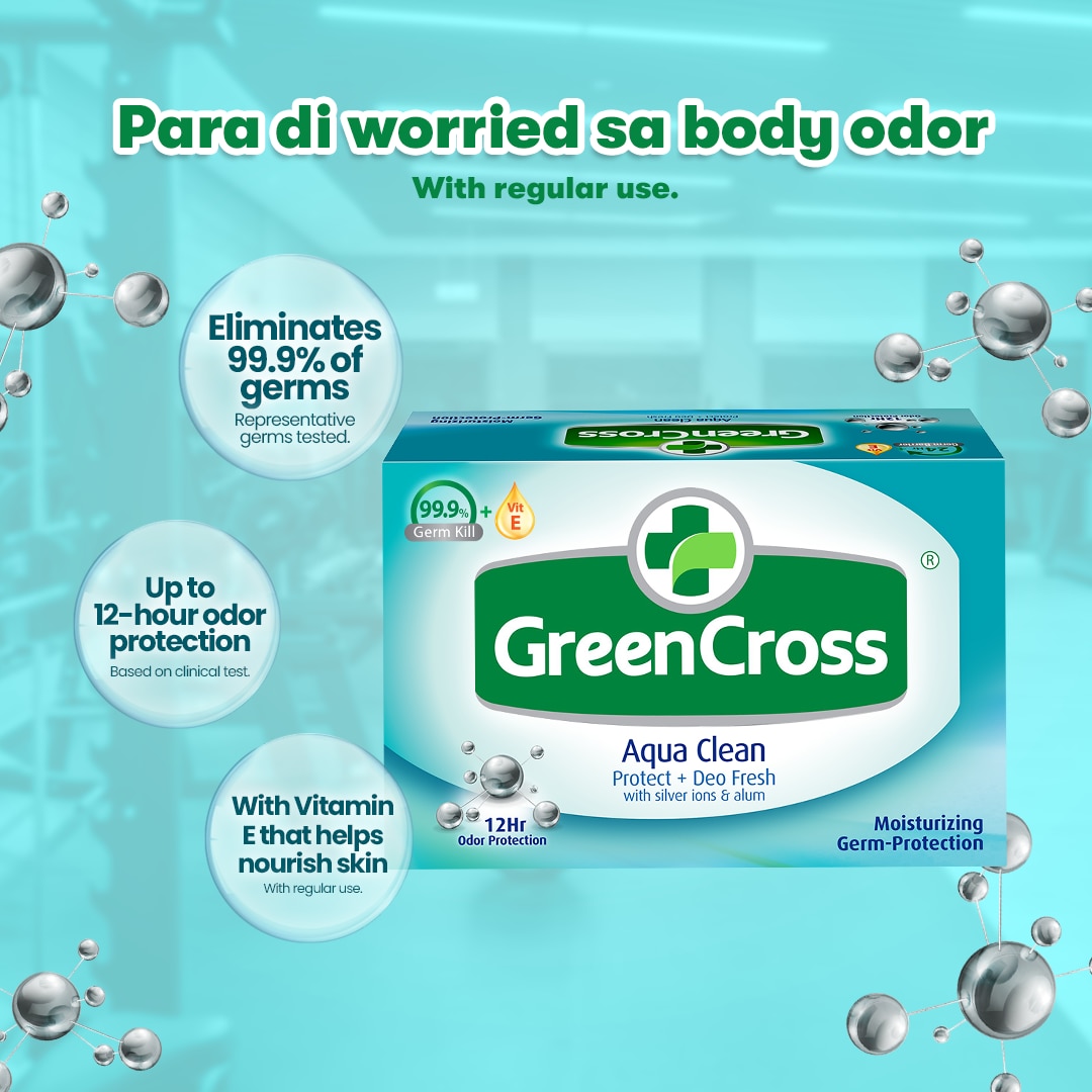 Moisturizing Germ Protection Bar Aqua Clean 125g