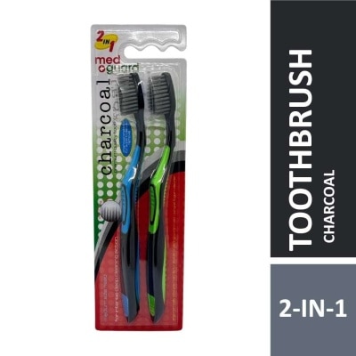 MED GUARD Charcoal Toothbrush 2s