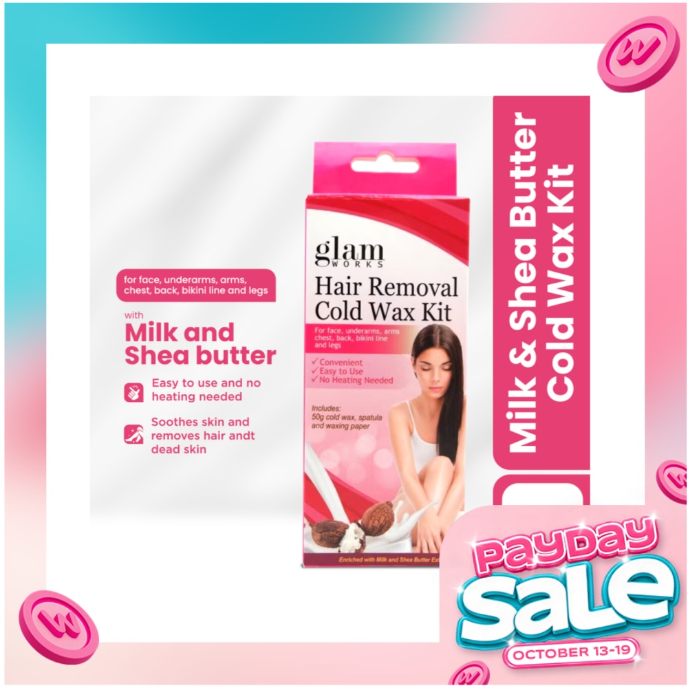 Milk and Shea Butter Hair Removal Wax 50g image