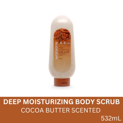 WATSONS Deep Moisturising Body Scrub Cocoa Butter Scented 532ml