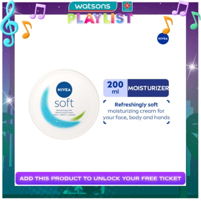 NIVEA Soft Moisturizing Creme 200ml