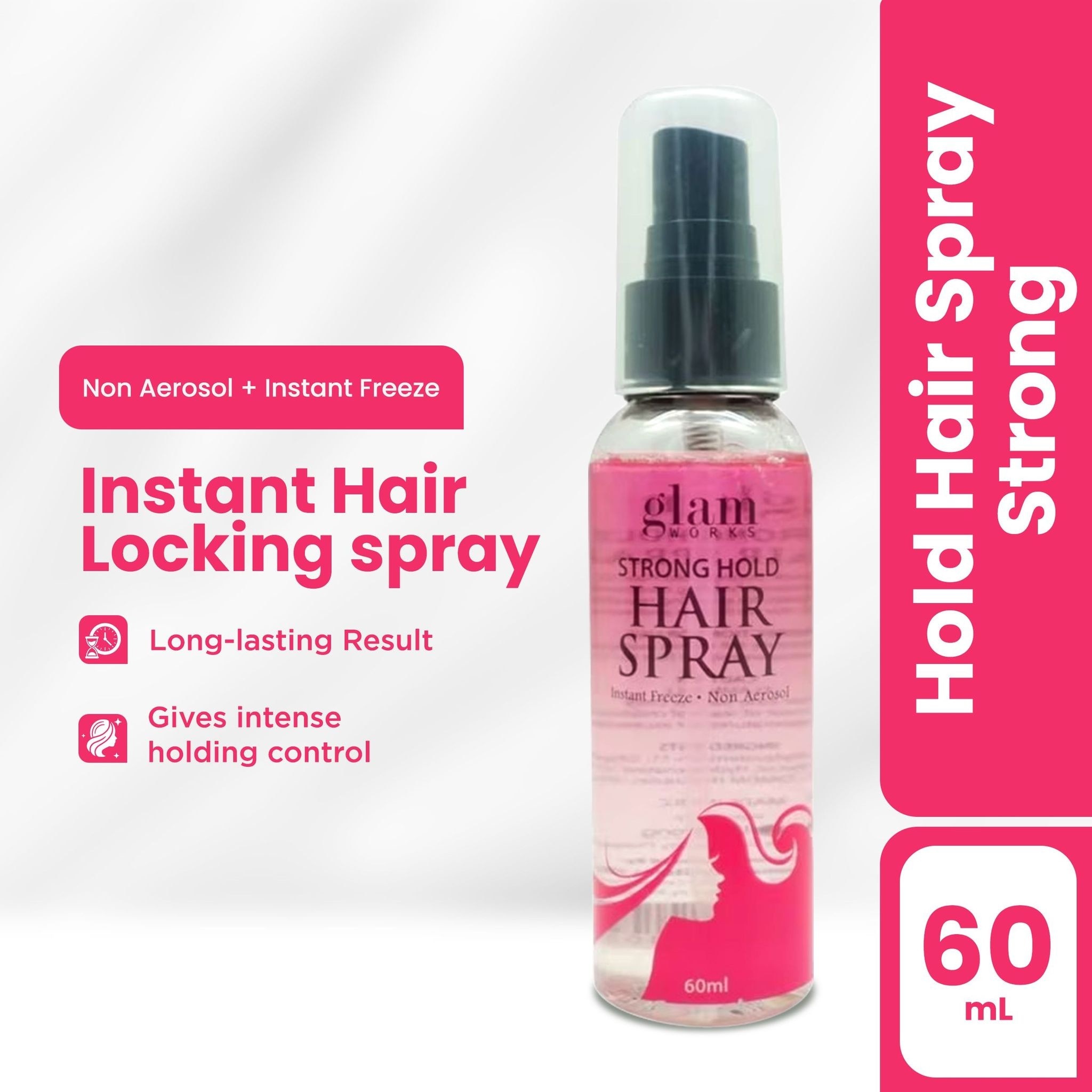 GLAMWORKS HAIRSPRAY STONG HOLD 60ML