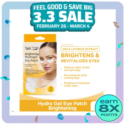 BODY TREATS BODY TREATS Hydrogel Eyepatch Brghtnng3S
