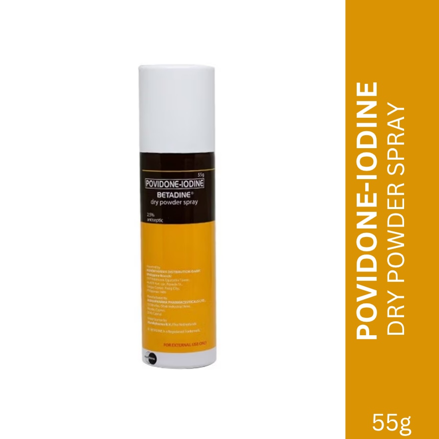Povidone Iodine Dry Powder Spray 55g