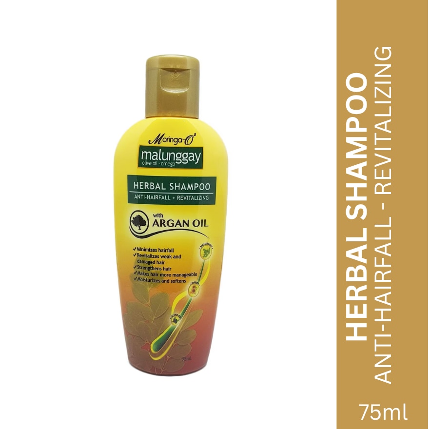 Moringa-O2 Herbal Anti-Hairfall Shampoo with Argan Oil 75ml