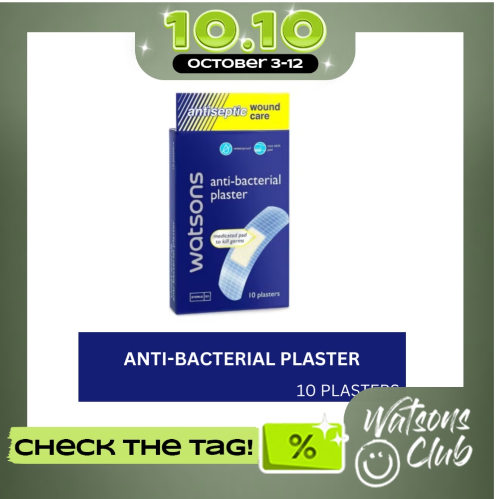 Anti Bacterial 10 Plasters image