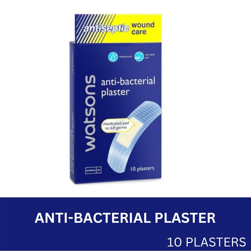 Anti-Bacterial 10 Plasters